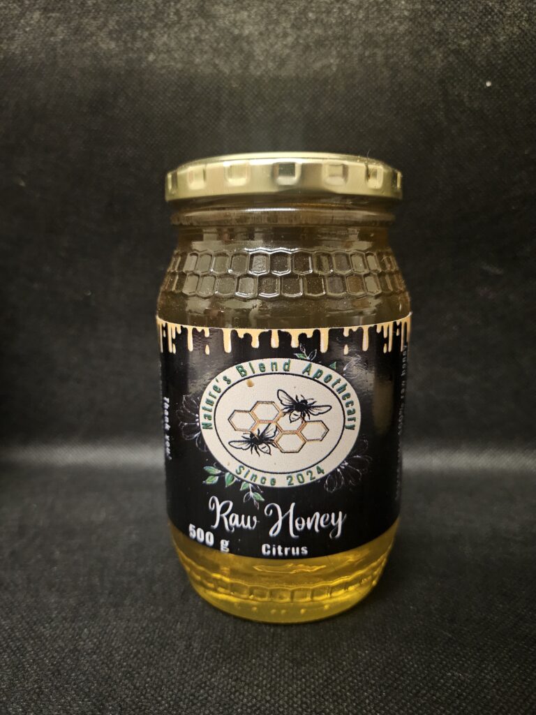 Raw Honey, unheated, unfiltered [but strained], unpasteurized. No additives. Natural enzymes and trace nutrients retained.